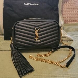 Sold! Saint Laurent Black Lou Camera Bag